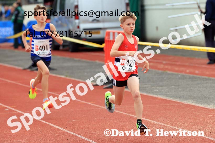Boys Under-13s, 2024 Northern Mens 6 and Womens 4 and Youngsters Relays, Stanley Park, Blackpool.  Photo: David T. Hewitson/Sports for All Pics